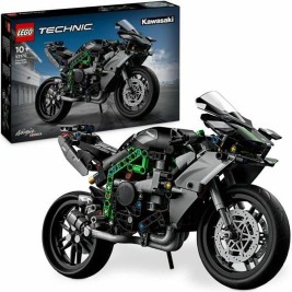 Строителна Игра Lego Technic 42170 Kawasaki Ninja H2R Черен 643 Части