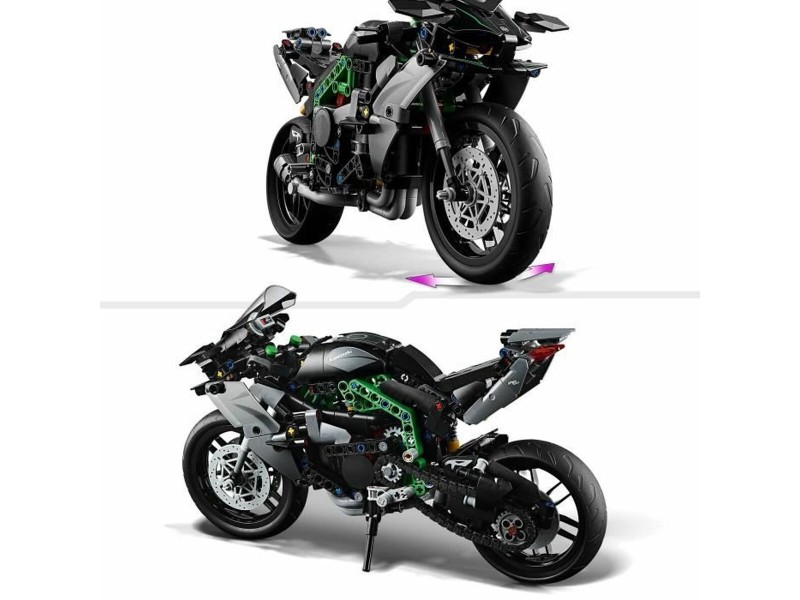 Строителна Игра Lego Technic 42170 Kawasaki Ninja H2R Черен 643 Части NaN от | techMAG.bg Строителна Игра Lego Technic 42170 Kawasaki Ninja H2R Черен 643 Части NaN – BB Изграждане на игри