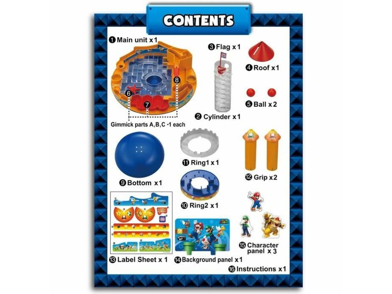 Настолна игра EPOCH DENFANCE Super Mario Casteland (FR) NaN –  BB Игри с токени