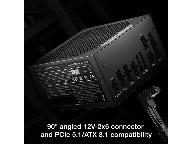 Захранване Be Quiet! BP007EU ATX 850 W 6 W 80 PLUS Platinum NaN –  BB Захранвания