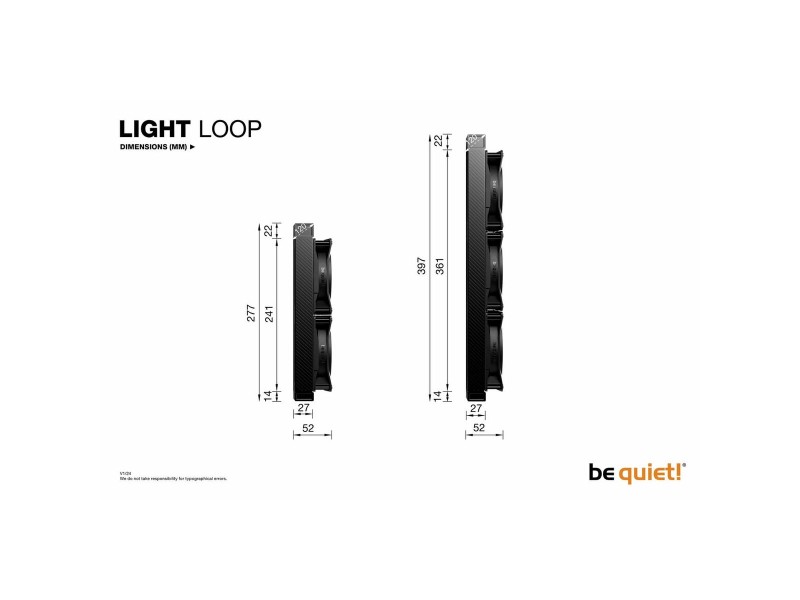 Комплект за Течно Охлаждане Be Quiet! BW022 NaN –  BB Системи за течно охлаждане