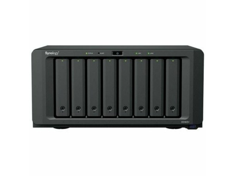 SATA 5.25 калъф за SATA 2.5 Synology DS1825+ Черен AMD Ryzen V1500B NaN –  BB Мрежово прикачено хранилище