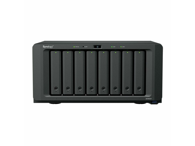 SATA 5.25 калъф за SATA 2.5 Synology DS1825+ Черен AMD Ryzen V1500B NaN –  BB Мрежово прикачено хранилище