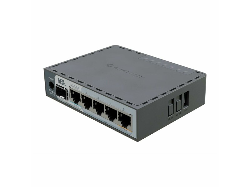 Рутер Mikrotik E60IUGS Черен USB RJ45 Ethernet LAN PoE x 1 USB 3.2 USB x 1 NaN –  BB Рутери