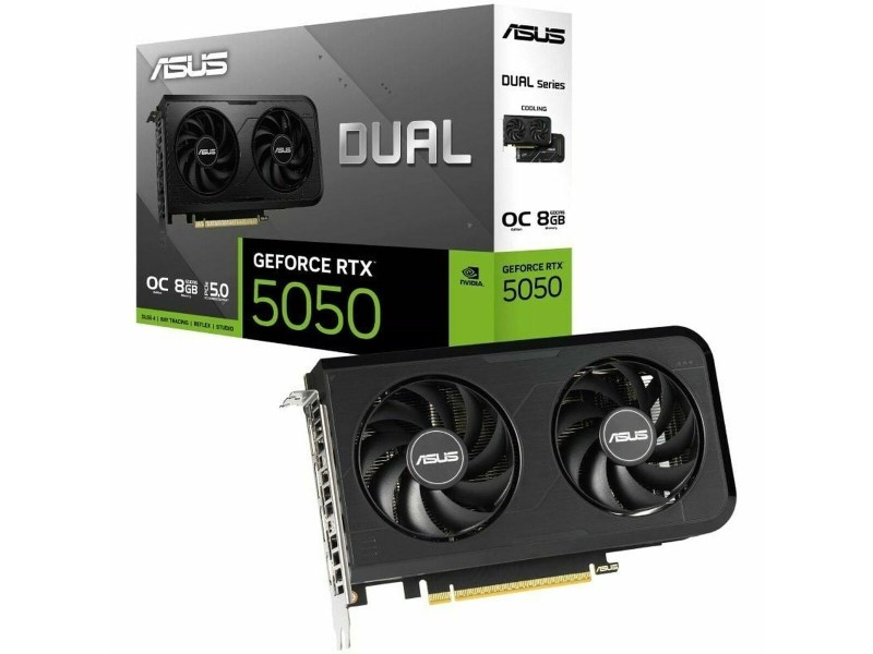 Графична карта Asus Dual GeForce RTX 5050 OC 8 GB GDDR6 NaN –  BB Графични карти