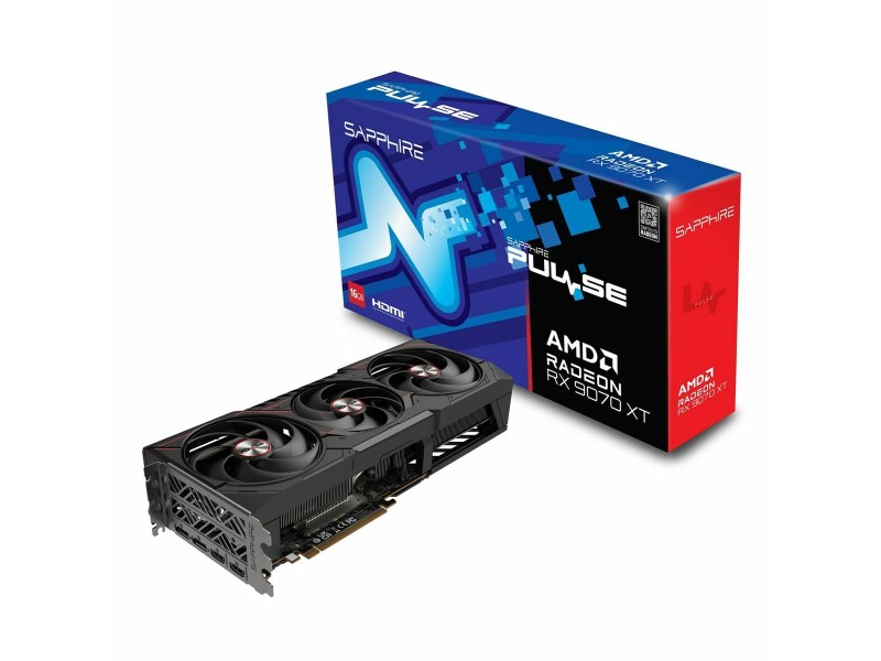 Графична карта Sapphire 11348-03-20G radeon rx 9070 xt 16 GB GDDR6 NaN –  BB Графични карти