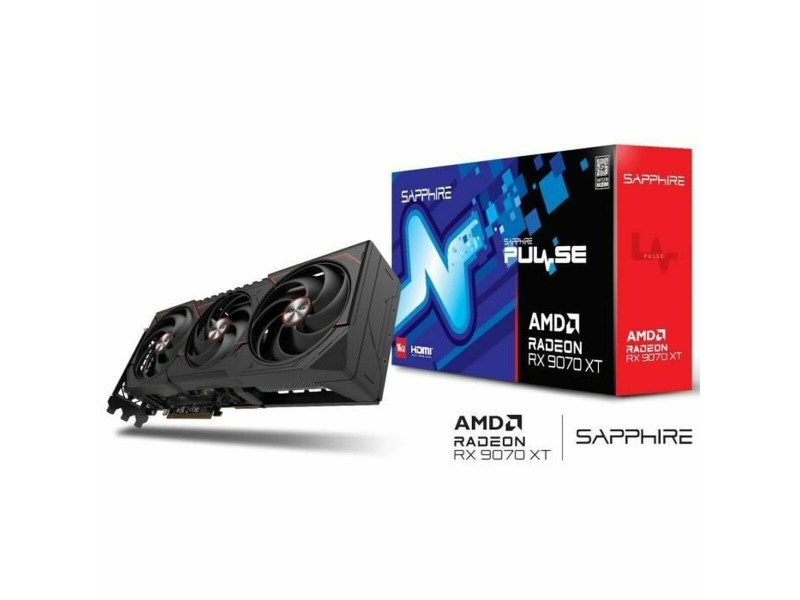 Графична карта Sapphire 11348-03-20G radeon rx 9070 xt 16 GB GDDR6 NaN –  BB Графични карти