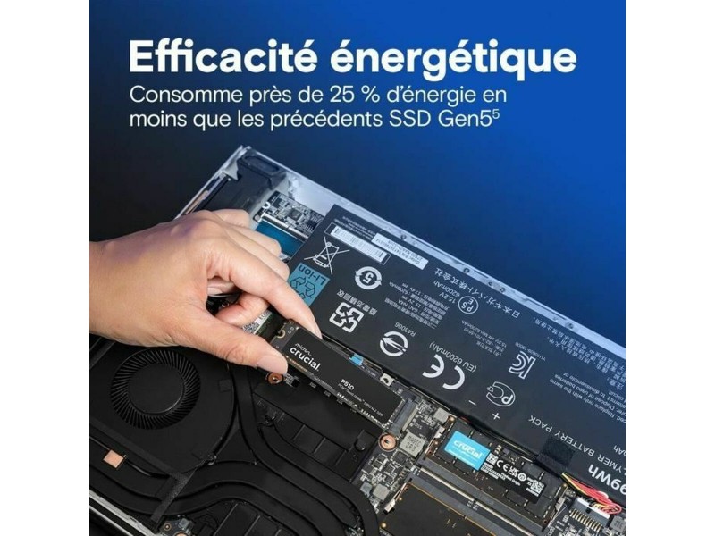 Твърд диск Crucial 1 TB SSD NaN –  BB Твърди солидни твърди дискове