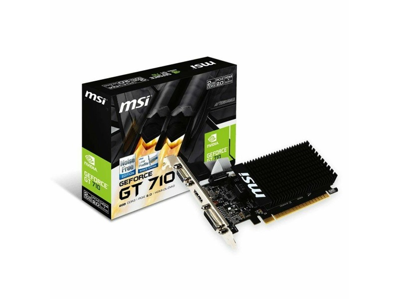 Графична карта MSI NVIDIA GeForce GT 710 GDDR3 NaN –  BB Графични карти