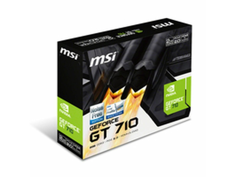 Графична карта MSI NVIDIA GeForce GT 710 GDDR3 NaN –  BB Графични карти