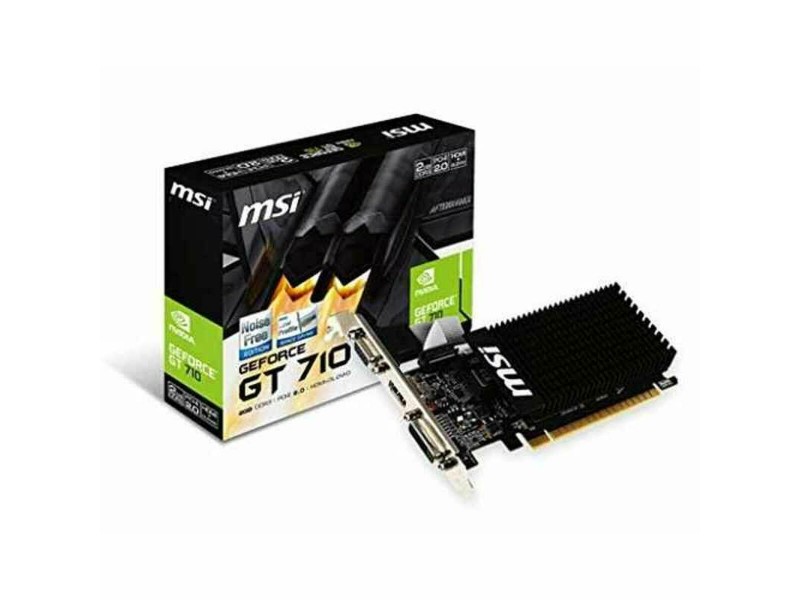 Графична карта MSI NVIDIA GeForce GT 710 GDDR3 NaN –  BB Графични карти