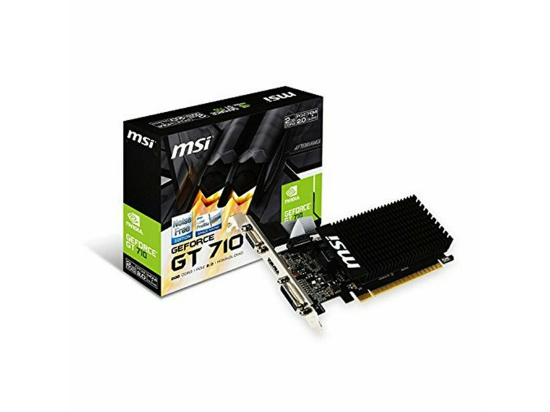 Графична карта MSI NVIDIA GeForce GT 710 GDDR3 NaN –  BB Графични карти
