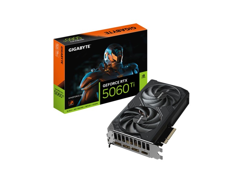 Графична карта Gigabyte 9VN506TW8-00-G10 geforce rtx 5060 ti 8 GB GDDR6 GDDR7 NaN –  BB Графични карти