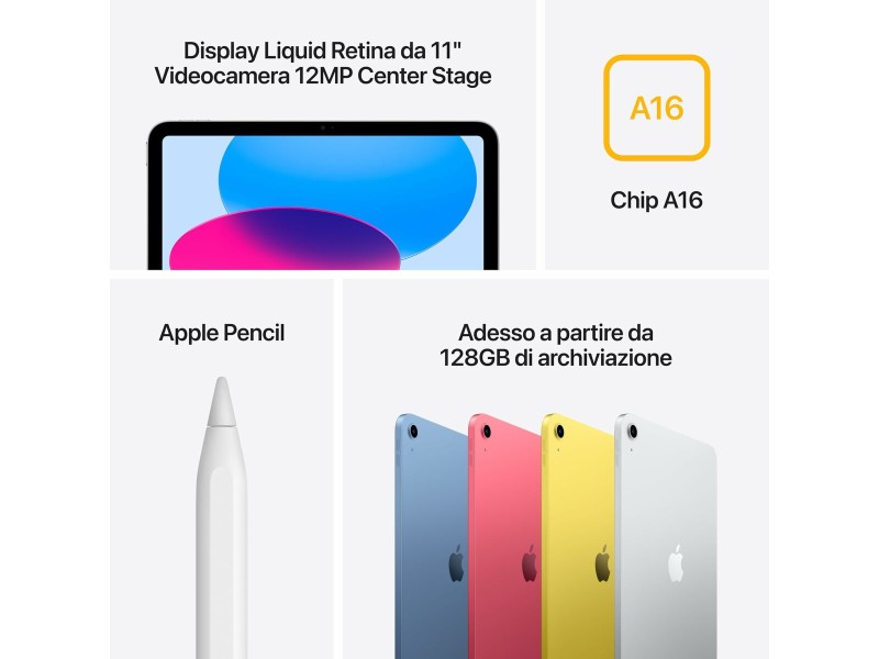 Таблет Apple 11 256 GB Сребрист NaN –  BB Таблети