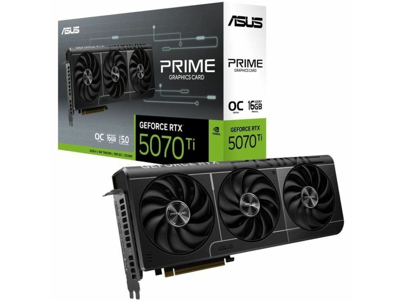 Графична карта Asus nvidia geforce rtx 5070 ti 16 GB GDDR6 GDDR6X NaN –  BB Графични карти