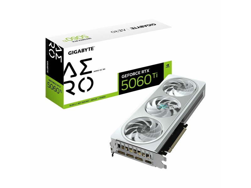 Графична карта Gigabyte GV-N506TAERO OC-8GD geforce rtx 5060 ti 8 GB GDDR6 NaN –  BB Графични карти