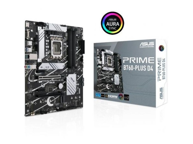 Дънна платка Asus PRIME B760-PLUS D4 LGA 1700 NaN –  BB Дънни платки