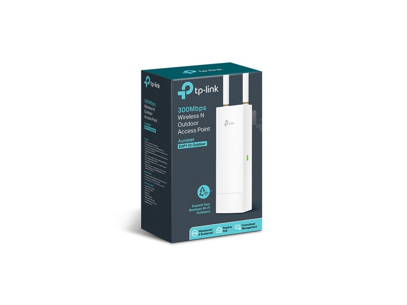 Точка за достъп TP-Link EAP110-Outdoor N300 PoE Бял NaN –  BB Точки за безжичен достъп