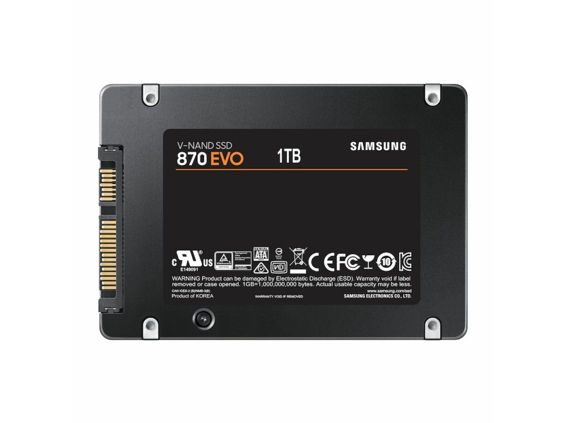Твърд диск SSD Samsung 870 EVO 1 TB SSD NaN –  BB Твърди солидни твърди дискове