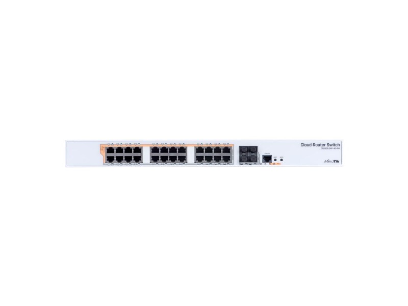 Суич Mikrotik CRS328-24P-4S+RM NaN –  BB Мрежови комутатори