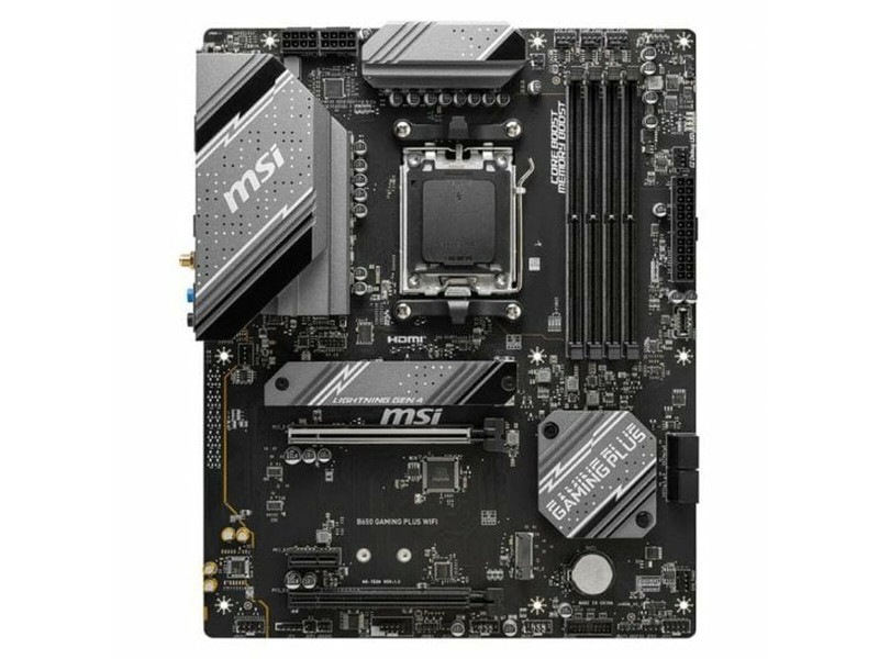 Дънна платка MSI B650 GAMING PLUS WIFI AMD AM5 AMD AMD B650 NaN от | techMAG.bg Дънна платка MSI B650 GAMING PLUS WIFI AMD AM5 AMD AMD B650 NaN – BB Дънни платки