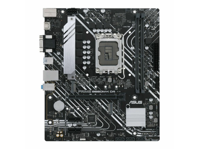 Дънна платка Asus PRIME B660M-K D4 INTEL B660 LGA 1700 NaN –  BB Дънни платки