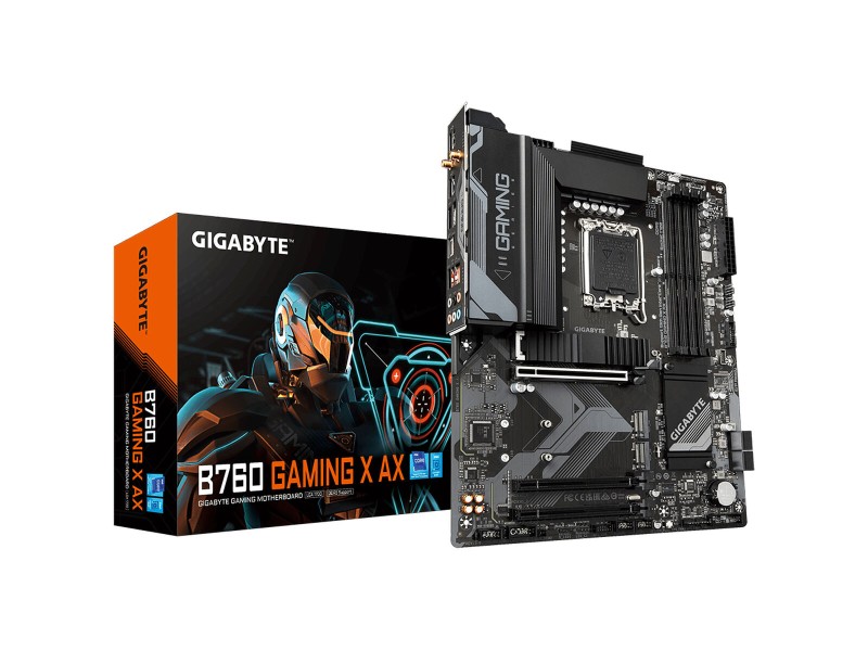 Дънна платка Gigabyte B760 GAMING X AX 256 MB Intel LGA 1700 NaN от | techMAG.bg Дънна платка Gigabyte B760 GAMING X AX 256 MB Intel LGA 1700 NaN – BB Дънни платки