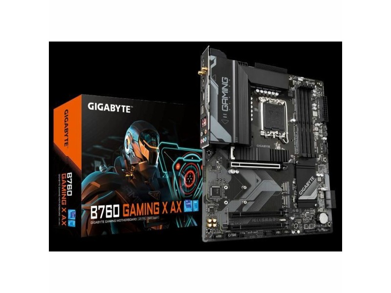 Дънна платка Gigabyte B760 GAMING X AX 256 MB Intel LGA 1700 NaN от | techMAG.bg Дънна платка Gigabyte B760 GAMING X AX 256 MB Intel LGA 1700 NaN – BB Дънни платки