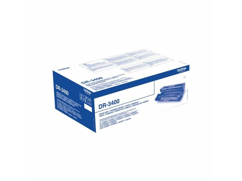 Барабан Brother DR3400 Черен Бял/Черен NaN –  BB Барабанни единици