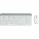 Клавиатура с мишка Logitech 920-009199 Бял испански Испанска Qwerty NaN –  BB Пакети клавиатура и мишка