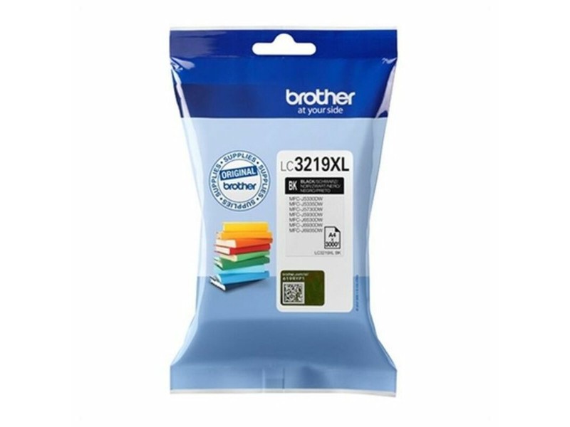 Оригиална касета за мастило Brother LC3219XLBK Черен NaN –  BB Касети с мастило