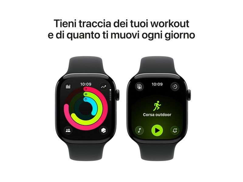 Смарт часовник Apple MFC44QL/A Черен 46 mm NaN –  BB Умни часовници