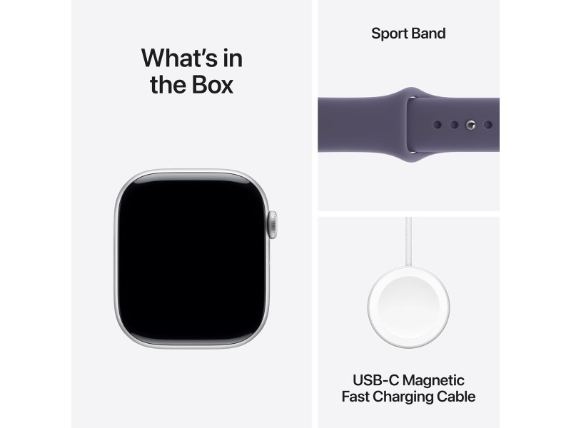 Смарт часовник Apple Сребрист 46 mm NaN –  BB Умни часовници
