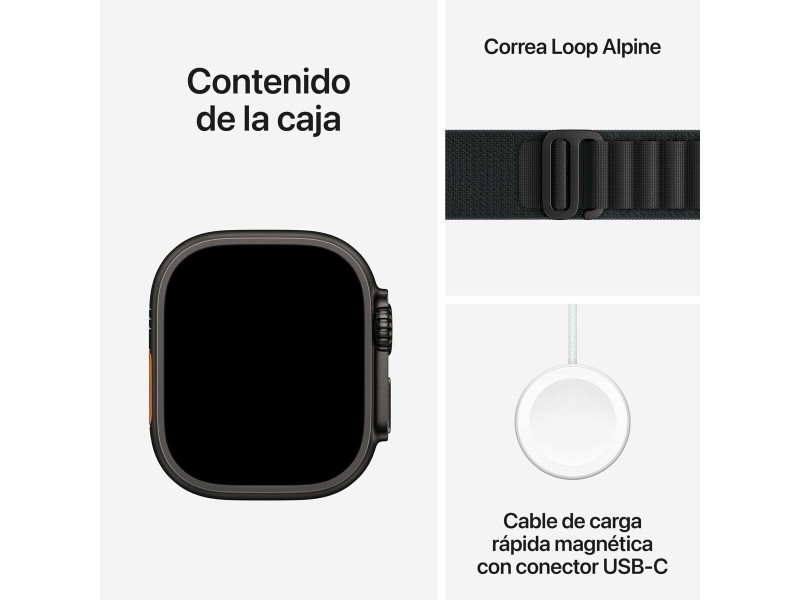 Смарт часовник Apple MF0X4QL/A Черен 49 mm NaN –  BB Умни часовници
