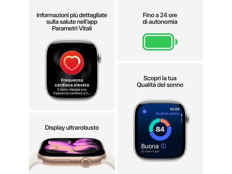 Смарт часовник Apple MEQT4QL/A Черен 42 mm NaN –  BB Умни часовници
