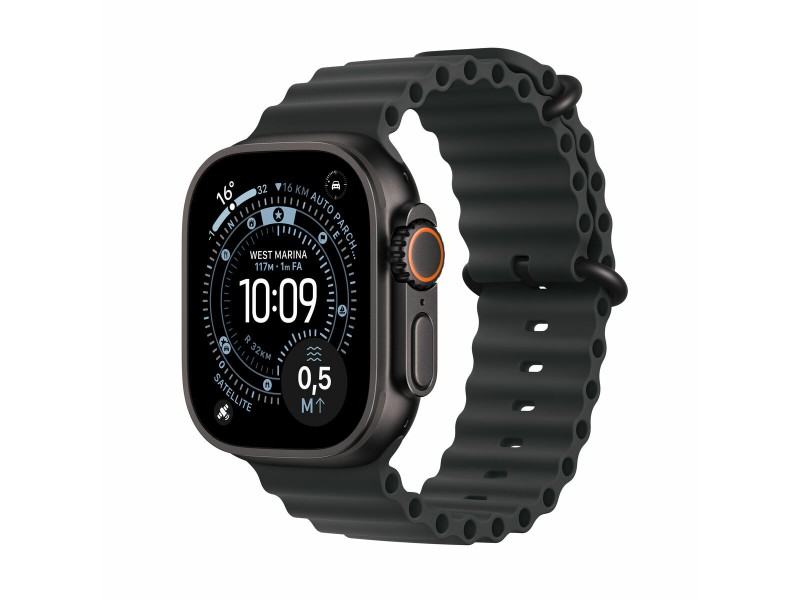 Смарт часовник Apple MF0J4QL/A Черен Light Blue 49 mm NaN –  BB Умни часовници