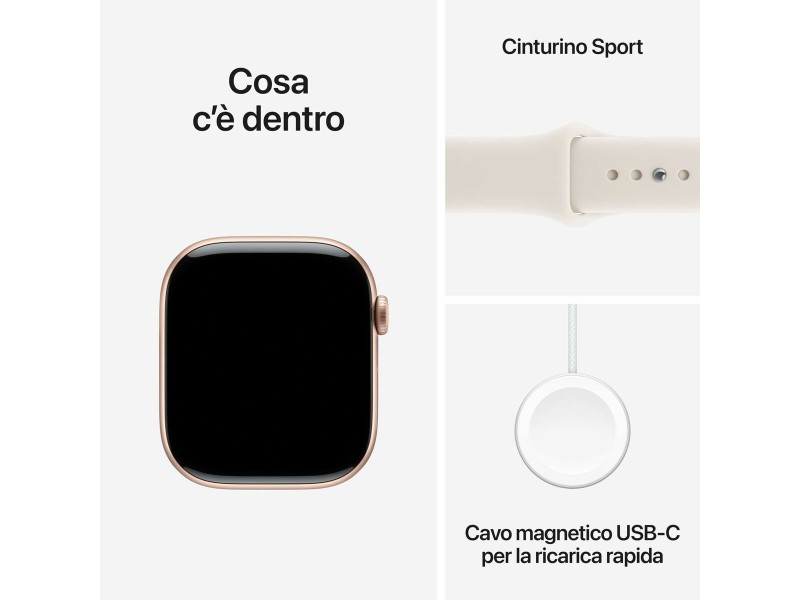 Смарт часовник Apple MEV64QL/A Розов 46 mm NaN –  BB Умни часовници