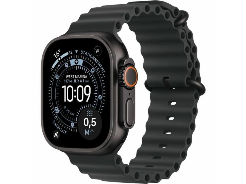 Смарт часовник Apple Черен 49 mm NaN –  BB Умни часовници