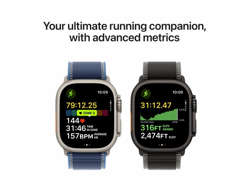 Смарт часовник Apple Черен 49 mm NaN –  BB Умни часовници