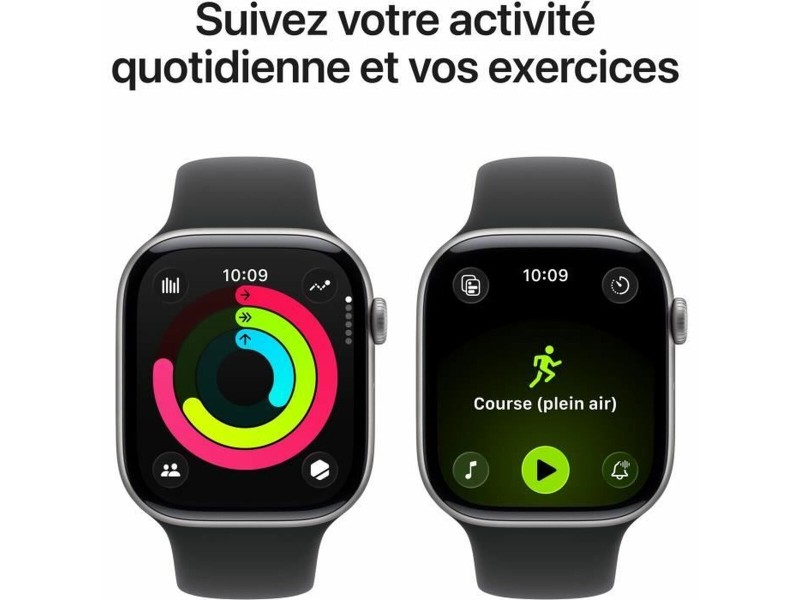 Смарт часовник Apple Черен Сив 46 mm NaN –  BB Умни часовници