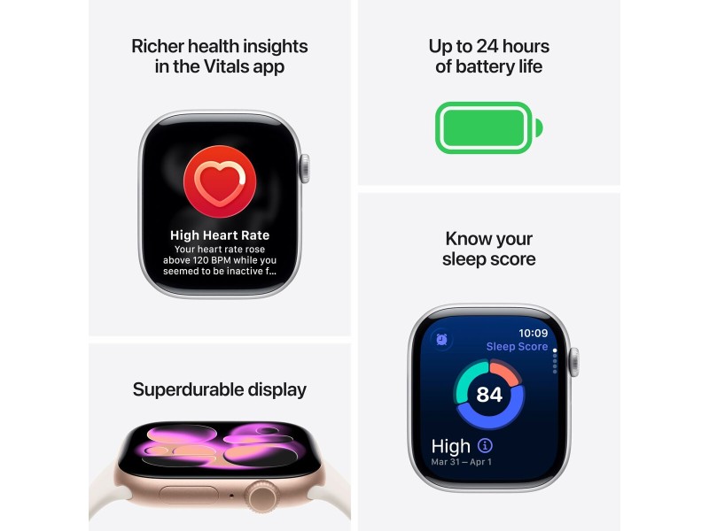 Смарт часовник Apple Черен NaN –  BB Умни часовници