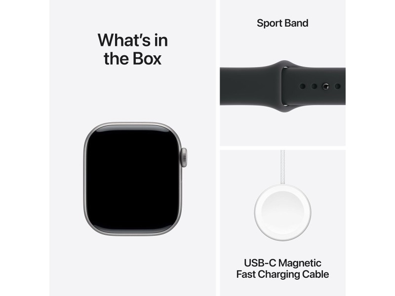 Смарт часовник Apple Черен Сив NaN –  BB Умни часовници