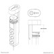 Олово Neomounts VOLT DESK CLAMP Бял (1,4 m) NaN –  BB Ленти