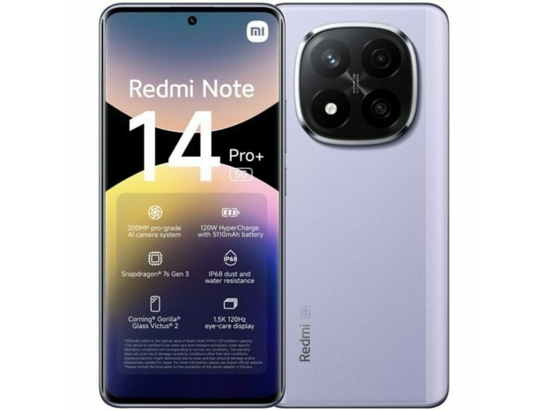 Смартфони Xiaomi NOTE14PRO+ PURP 6,67 12 GB RAM 512 GB Лилав NaN от | techMAG.bg Смартфони Xiaomi NOTE14PRO+ PURP 6,67 12 GB RAM 512 GB Лилав NaN –