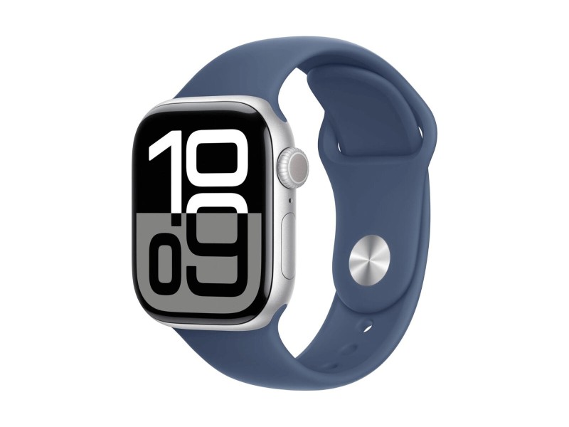 Смарт часовник Apple Series 10 GPS Сребро 1,77 NaN –  BB Умни часовници