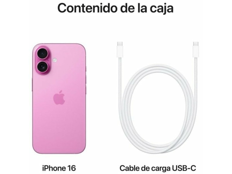 Смартфони Apple MYEG3QL/A Hexa Core 8 GB RAM 256 GB Розов 6,1 NaN –