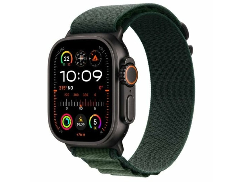 Смарт часовник Apple Watch Ultra 2 MX4R3TY/A Черен Зелен 49 mm NaN –  BB Умни часовници