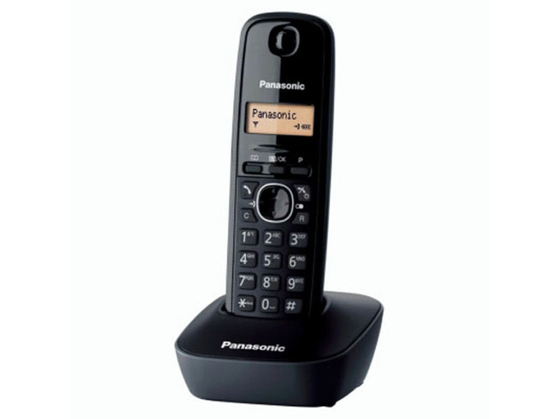 Безжичен телефон Panasonic TG1611BLACK Черен Кехлибар NaN –