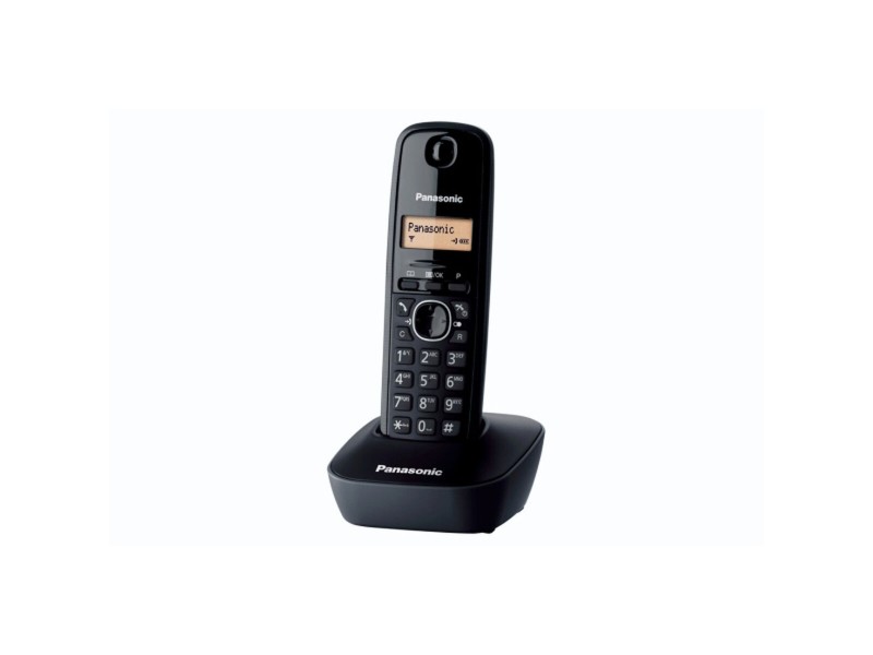 Безжичен телефон Panasonic TG1611BLACK Черен Кехлибар NaN –