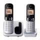 Безжичен телефон Panasonic KXTGC212SPS Кехлибар Сребрист Металик NaN –